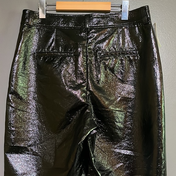 Aritzia Babaton New Command Ultra Glossy Trouser Pants NWT - Picture 11 of 16
